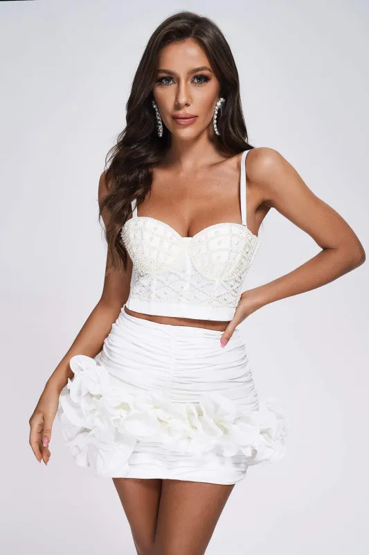 Coliasa Pearl Top, S sold by Bella Barnett