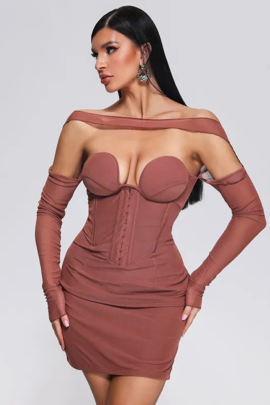 Slare Mesh Mini Dress, M sold by Bella Barnett