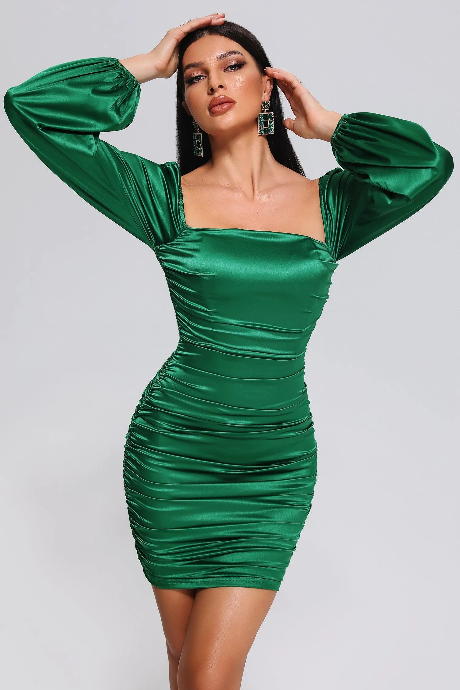 Wedasa Satin Mini Dress, S sold by Bella Barnett