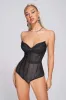 Celeste Mesh Bodysuit, S sold by Bella Barnett