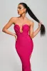 Evelina Strapless Maxi Bandage Dress, M sold by Bella Barnett