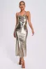 Huresa Halter Midi Dress, M sold by Bella Barnett