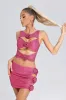 Ereen Flowers Rhinestone Cutout  Set, L sold by Bella Barnett