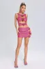 Ereen Flowers Rhinestone Cutout  Set, L sold by Bella Barnett