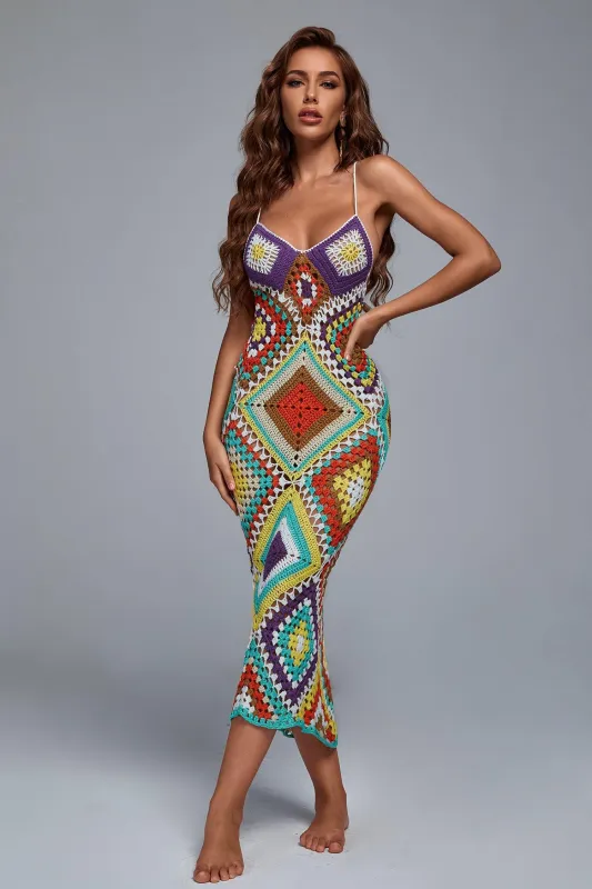 Romo Weave Maxi Dress, S sold by Bella Barnett