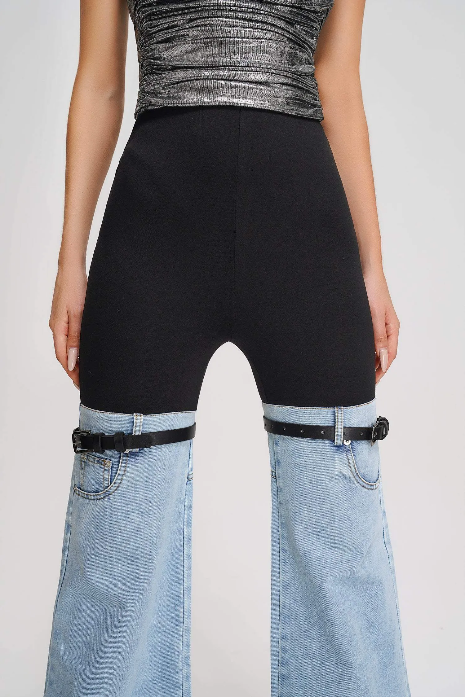 Nimue Patchwork Jeans, L sold by Bella Barnett product image thumbnail 2