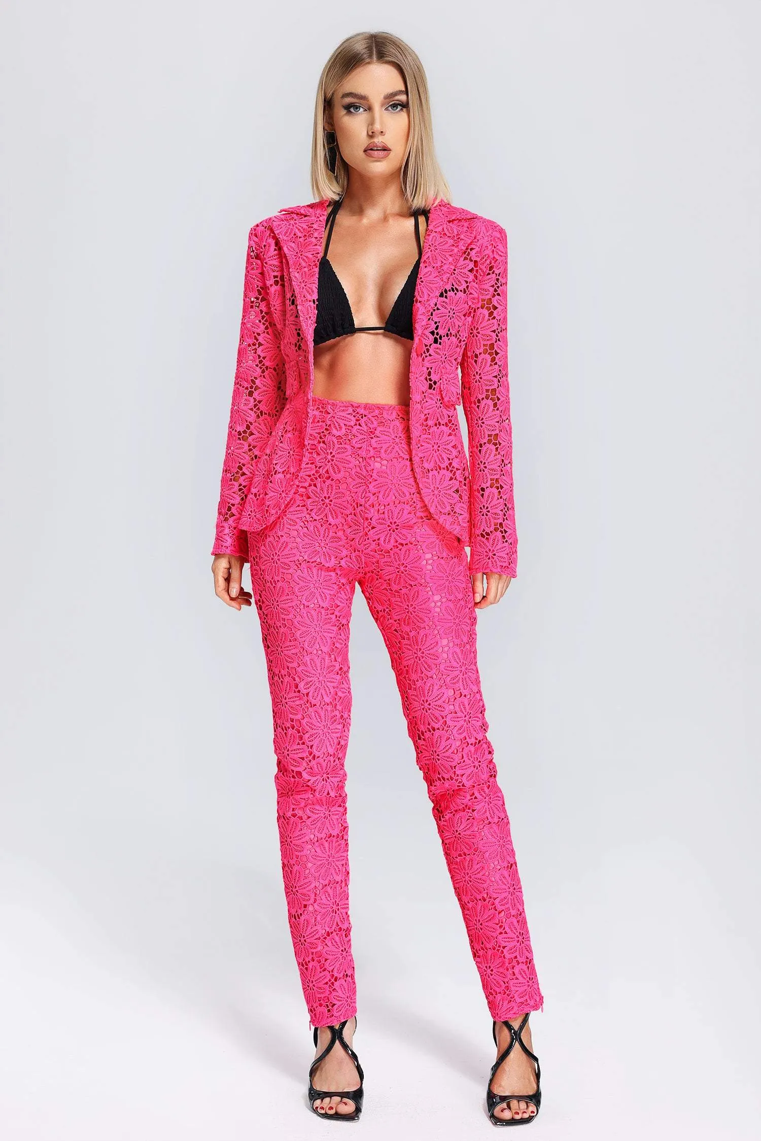 Betty Lace Blazer Set, M sold by Bella Barnett