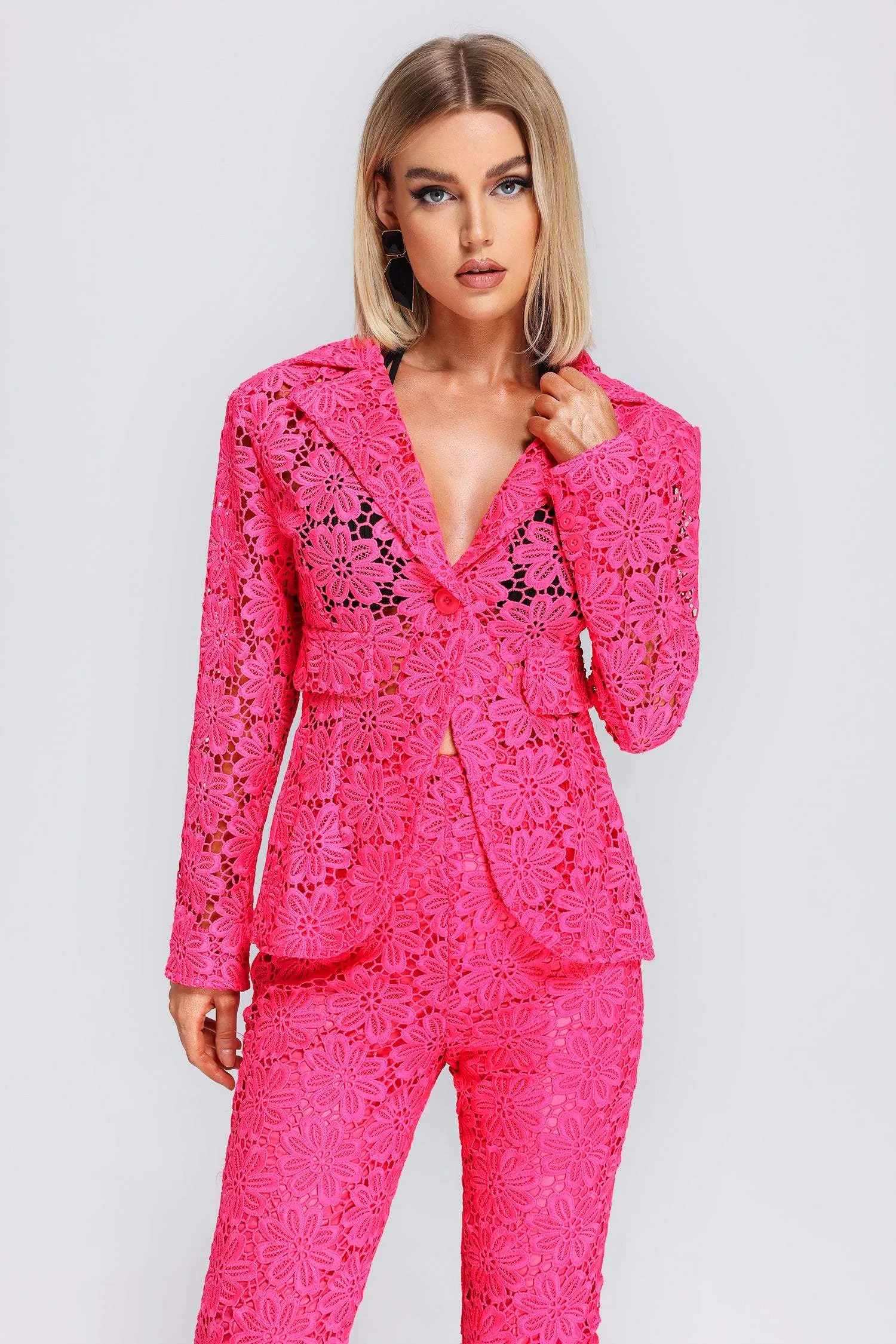 Betty Lace Blazer Set, M sold by Bella Barnett product image thumbnail 2