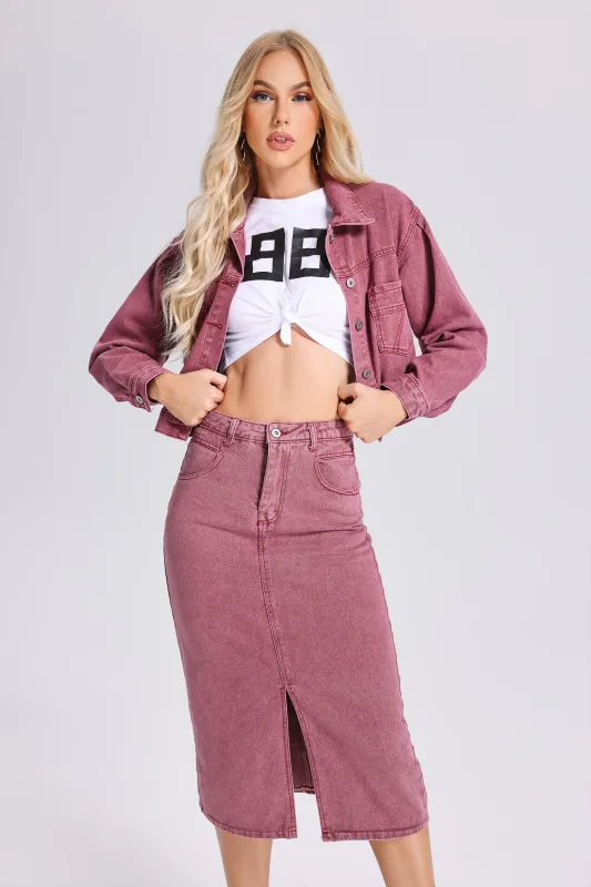 Unyu Denim Set, L sold by Bella Barnett