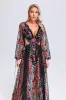 Uiala Embroider Cutout Mesh Dress, L sold by Bella Barnett