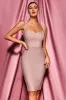 Margo Corset Midi Bandage Dress, Pink / M sold by Bella Barnett