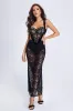 Samoni Cutout Lace Maxi Dress, S sold by Bella Barnett