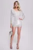 Yonce Sequin Mini Dress, L sold by Bella Barnett