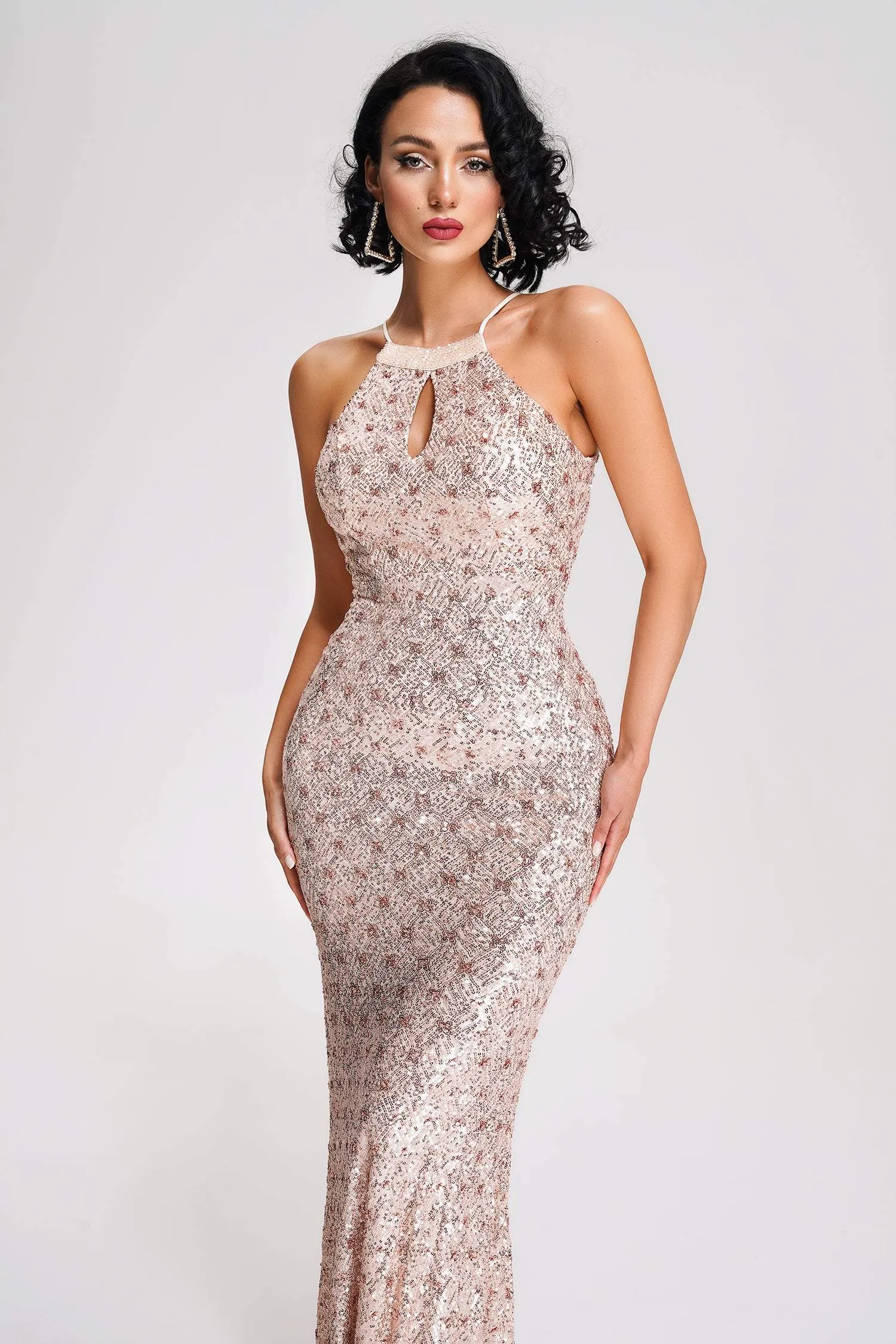 Ziska Sequin Maxi Dress, S sold by Bella Barnett product image thumbnail 2