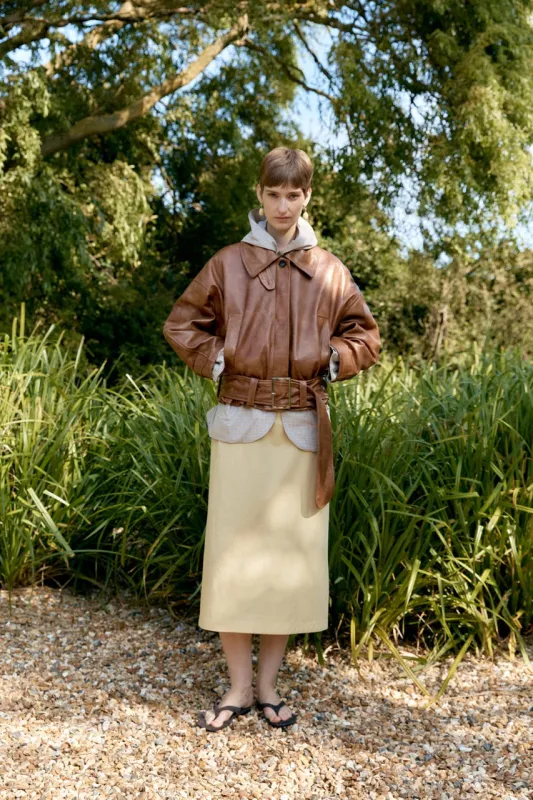 Holborn Leather Nara Jacket sold by grays toronto