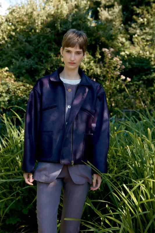 Hair On Hide Leather Flying Jacket sold by grays toronto