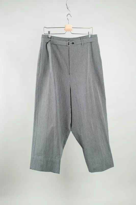 Work Cropped Trousers made by Yoko Sakamoto