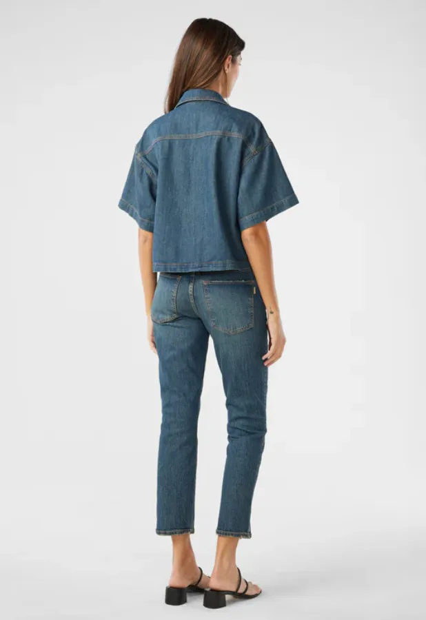 Lottie Cropped Boxy Tie-Shirt sold by grays toronto product image thumbnail 2