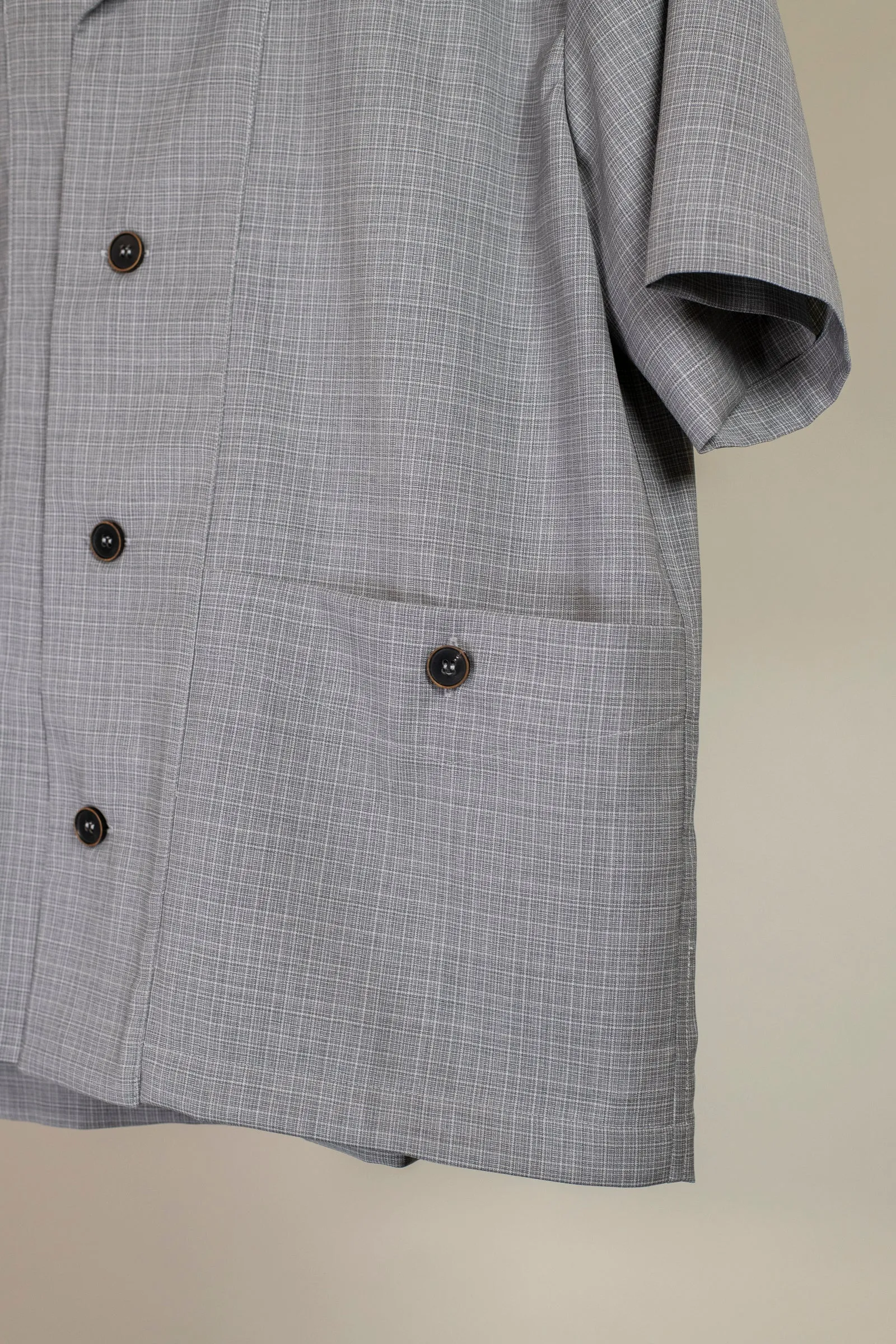 Uniform Shirt Wool Linen Plaid sold by grays toronto product image thumbnail 3