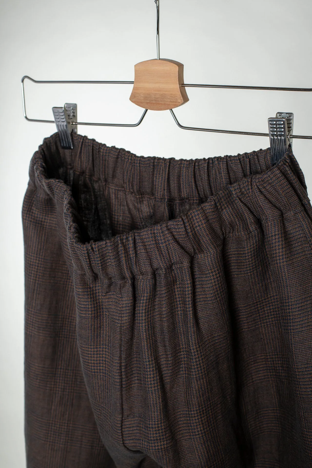 Studio Pant - Ink Tobacco Plaid sold by grays toronto product image thumbnail 4