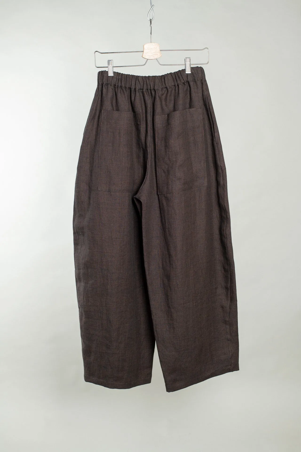 Studio Pant - Ink Tobacco Plaid sold by grays toronto product image thumbnail 2