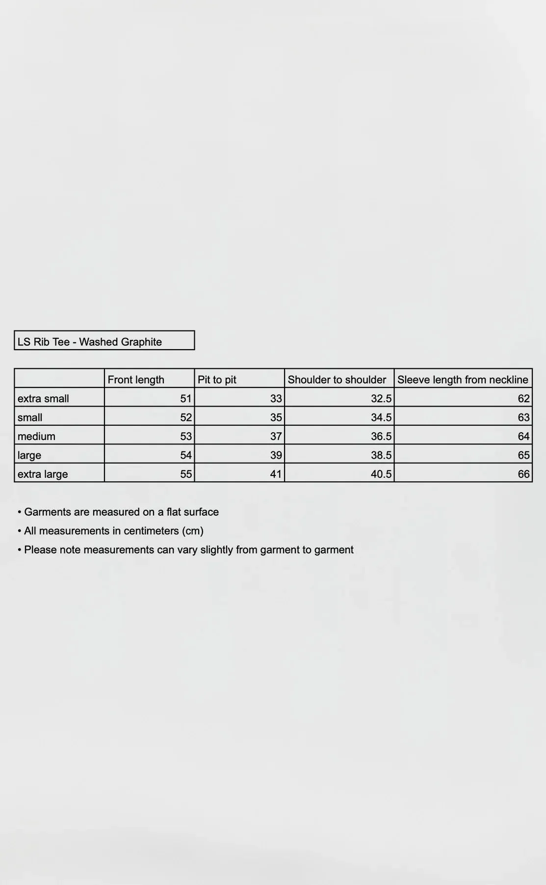 LS Rib Tee sold by grays toronto product image thumbnail 5