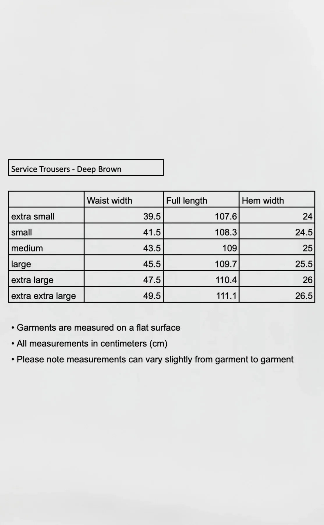 Service Trousers sold by grays toronto product image thumbnail 5