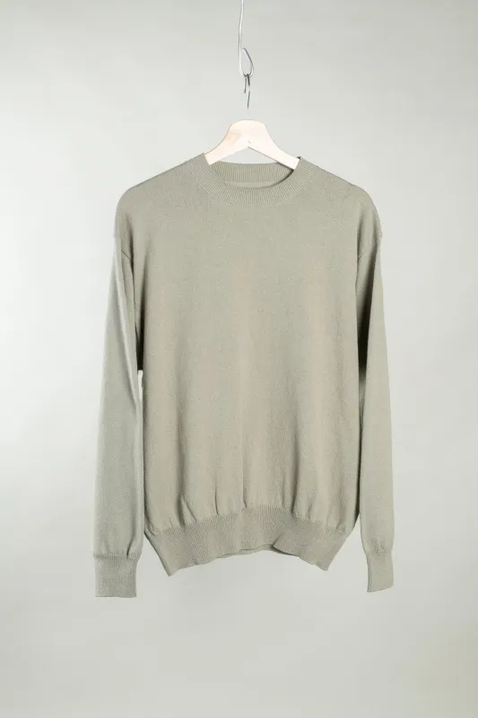 Crew Neck Knit - Beige made by grays toronto
