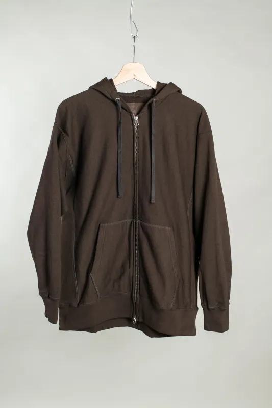Athletic Hoodie - Natural Dye - Kakishibu made by grays toronto