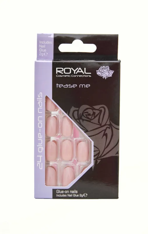 Tease Me 24 Glue On Nails made by Femme Luxe