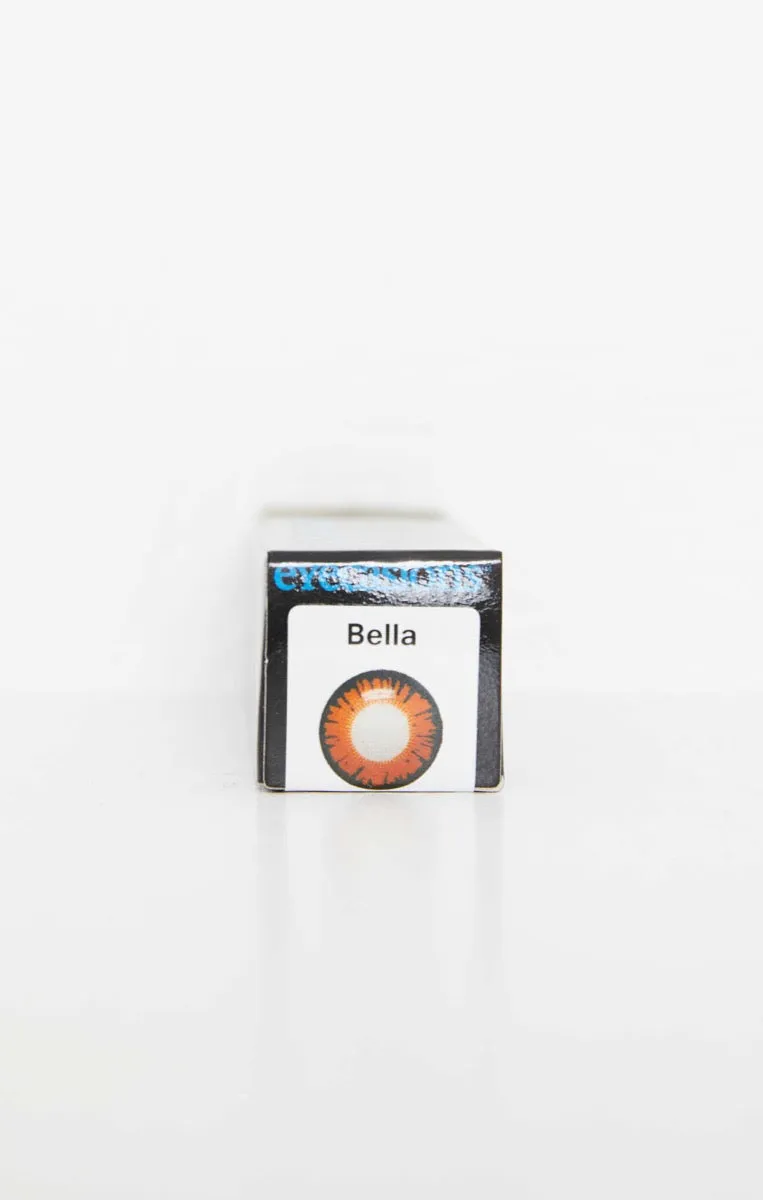Orange Coloured Halloween Contact Lenses - Eira sold by Femme Luxe product image thumbnail 2