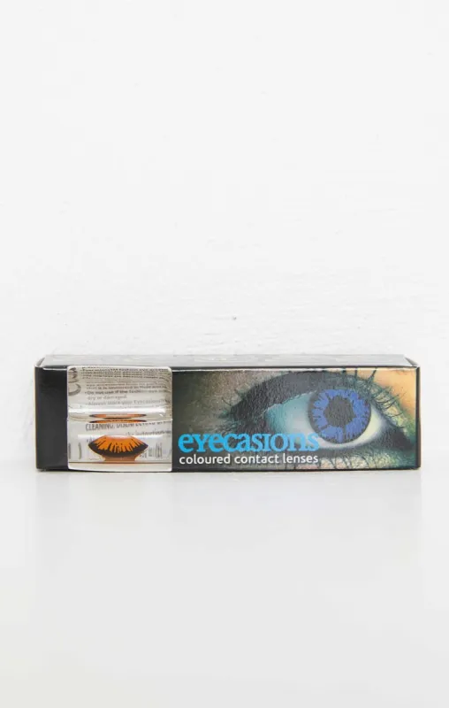Orange Coloured Halloween Contact Lenses - Eira made by Femme Luxe