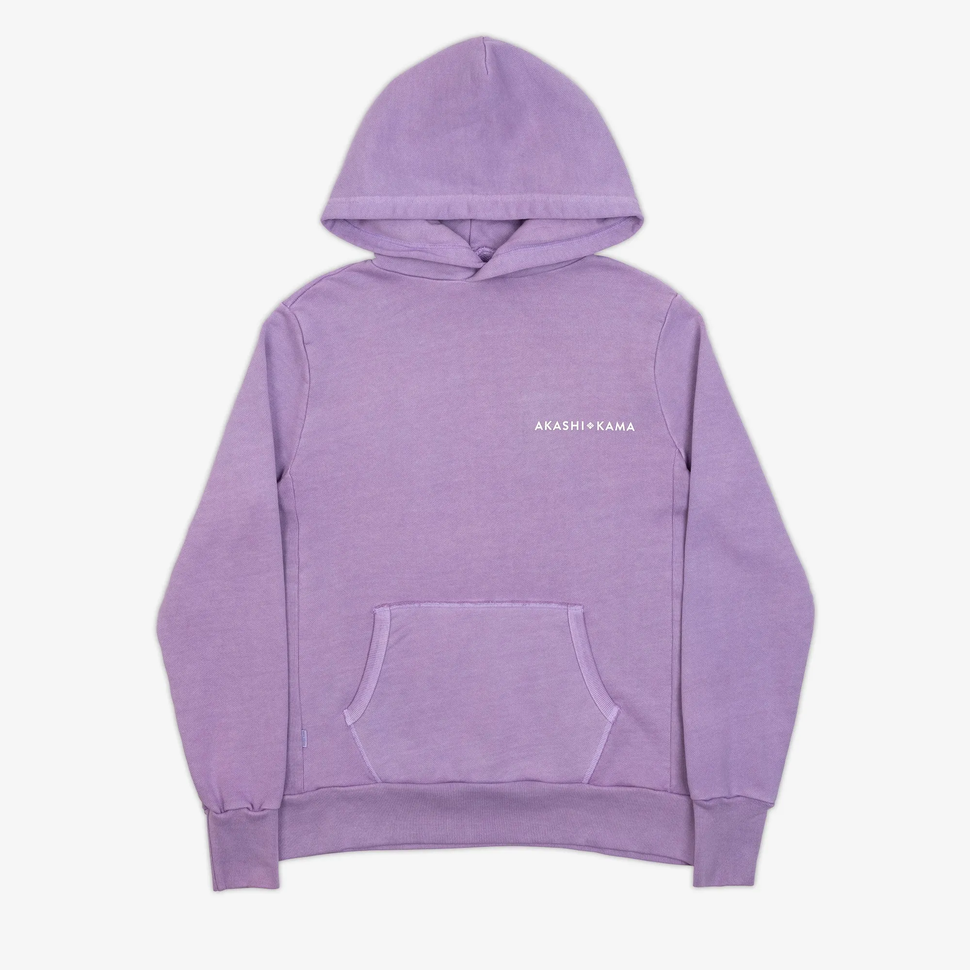 Stamped Logo Hoodie - Wisteria sold by AKASHI-KAMA