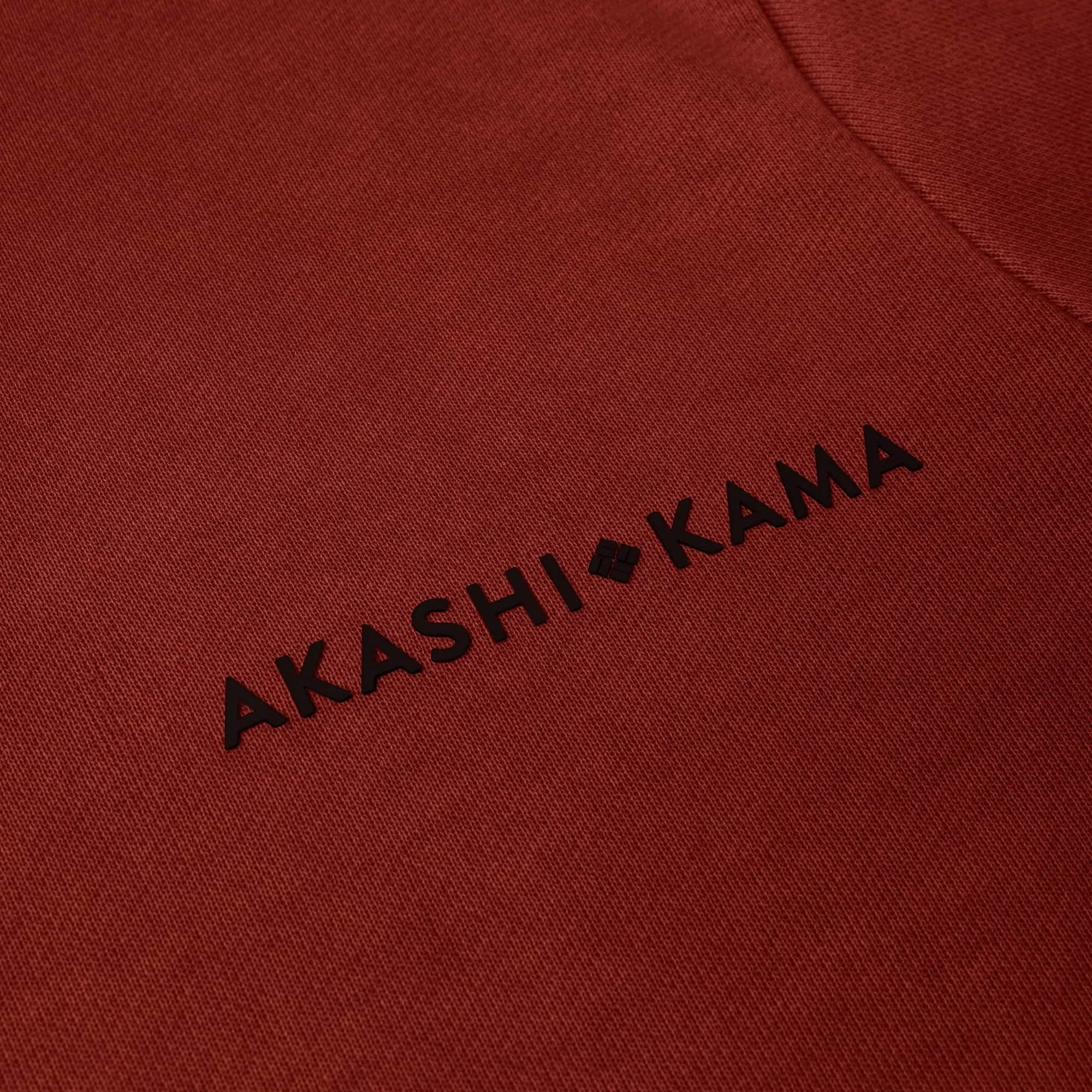 Stamped Logo Hoodie - Ember sold by AKASHI-KAMA product image thumbnail 2