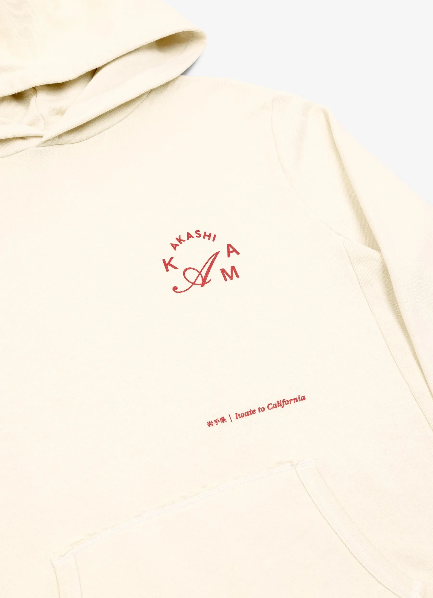 Hanko Crest Hoodie - Cream sold by AKASHI-KAMA product image thumbnail 3