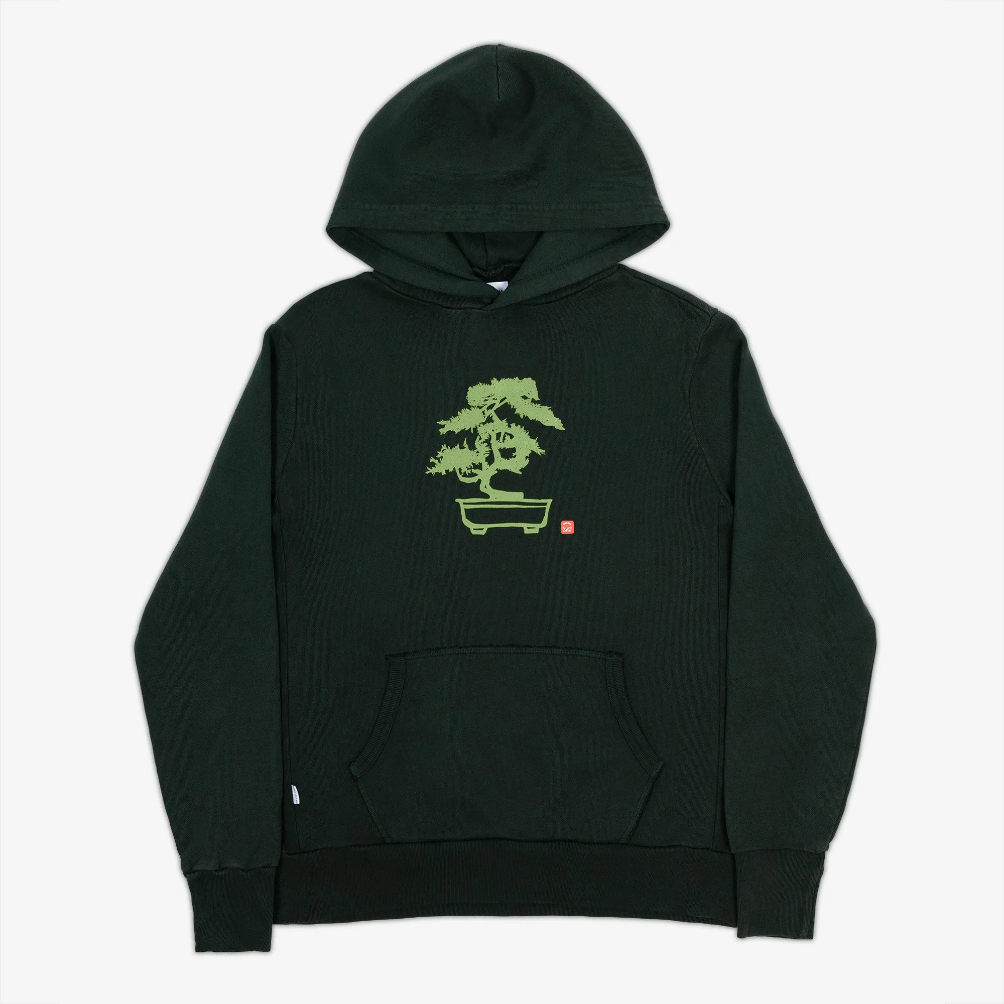 Bonsai Hoodie - Nori Green sold by AKASHI-KAMA