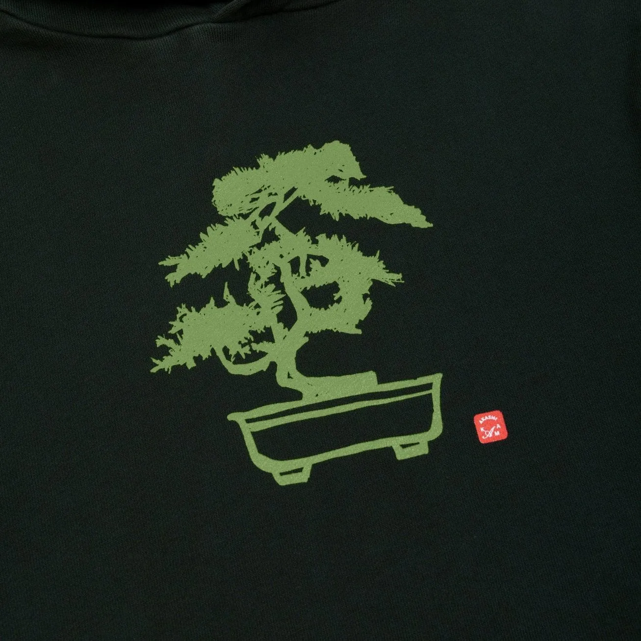 Bonsai Hoodie - Nori Green sold by AKASHI-KAMA product image thumbnail 2