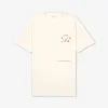 Hanko Crest Tee - Cream sold by AKASHI-KAMA