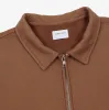Cropped Quarter Zip - Terracotta sold by AKASHI-KAMA