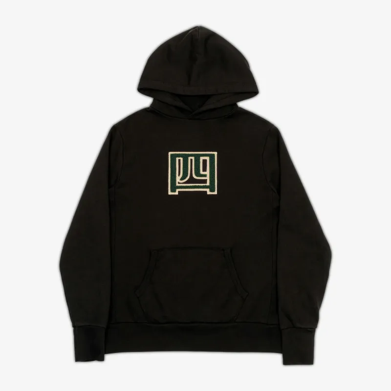 Yonsei Chenille Hoodie - Black sold by AKASHI-KAMA