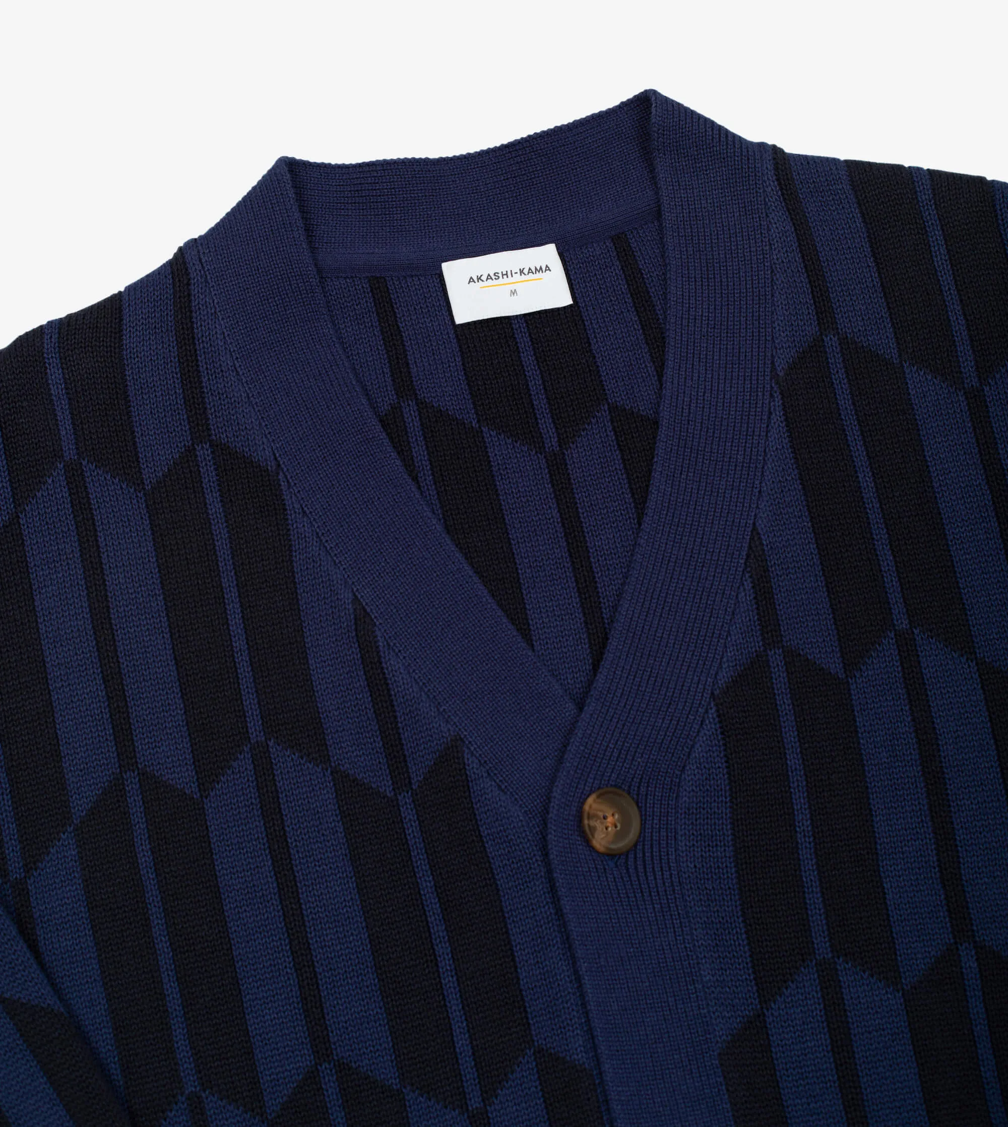 Arrow Cardigan Sweater - Indigo sold by AKASHI-KAMA product image thumbnail 2
