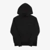 Stamped Logo Hoodie - Black sold by AKASHI-KAMA