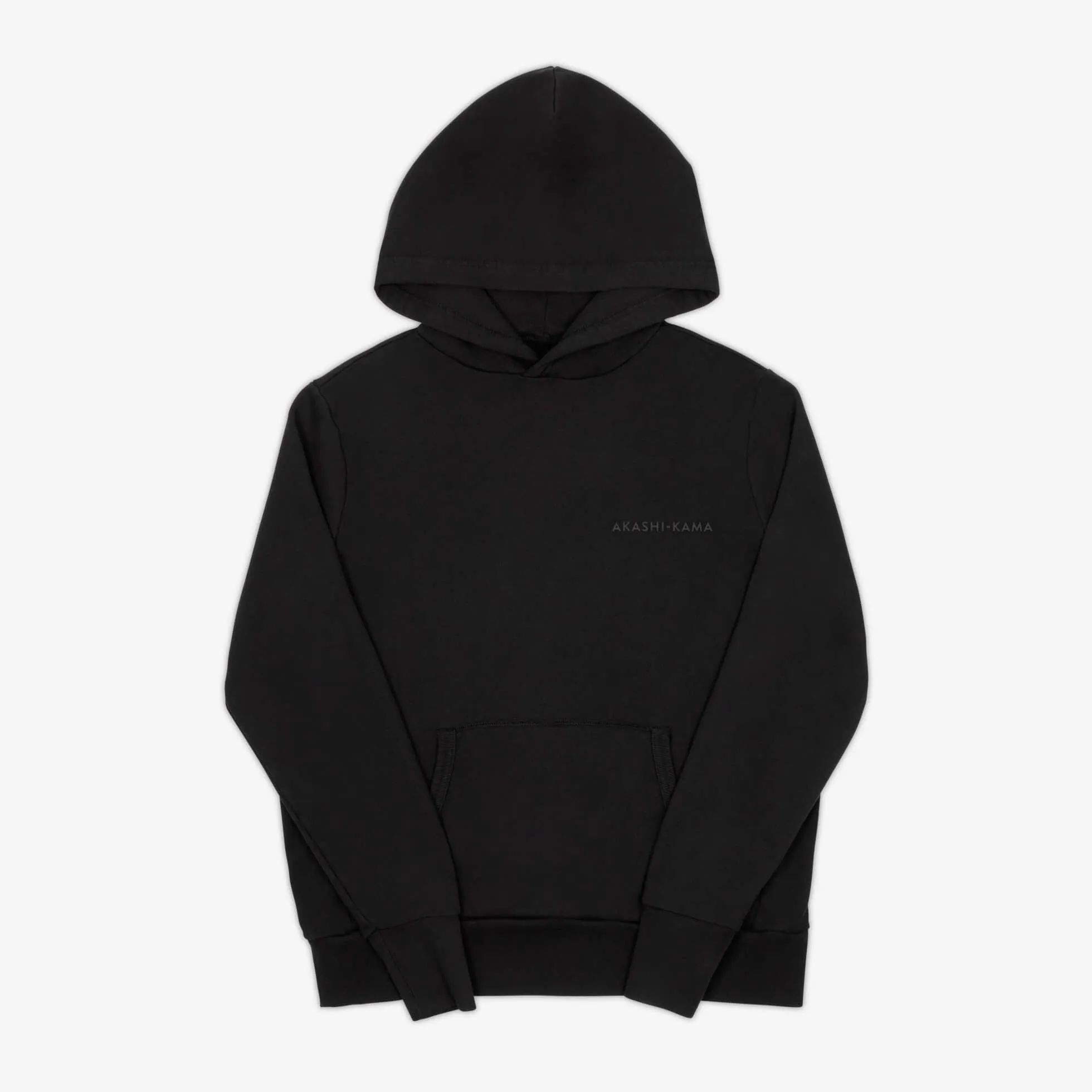 Stamped Logo Hoodie - Black sold by AKASHI-KAMA