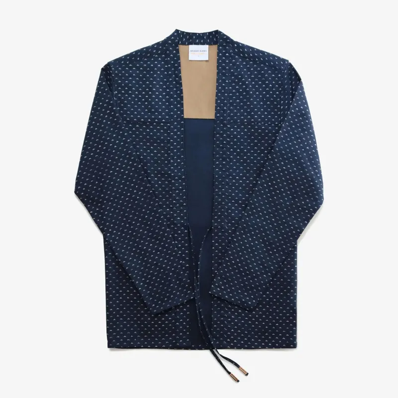 Noragi Jacket - Yama Indigo sold by AKASHI-KAMA