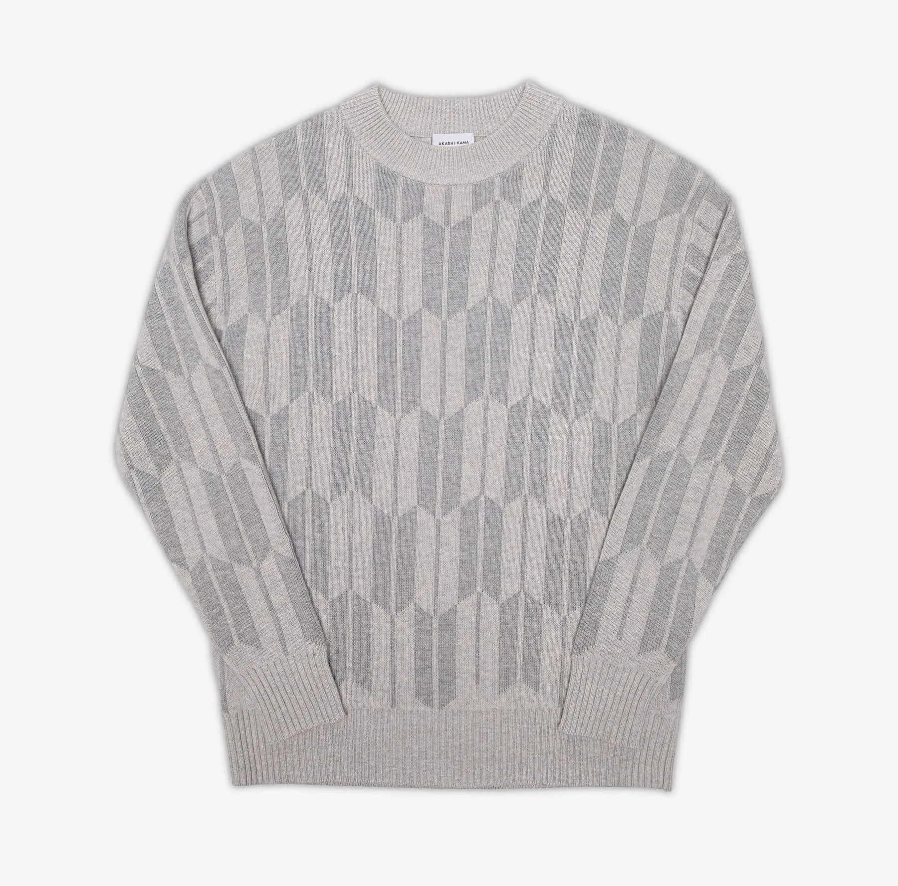 Arrow Crewneck Sweater - Grey sold by AKASHI-KAMA