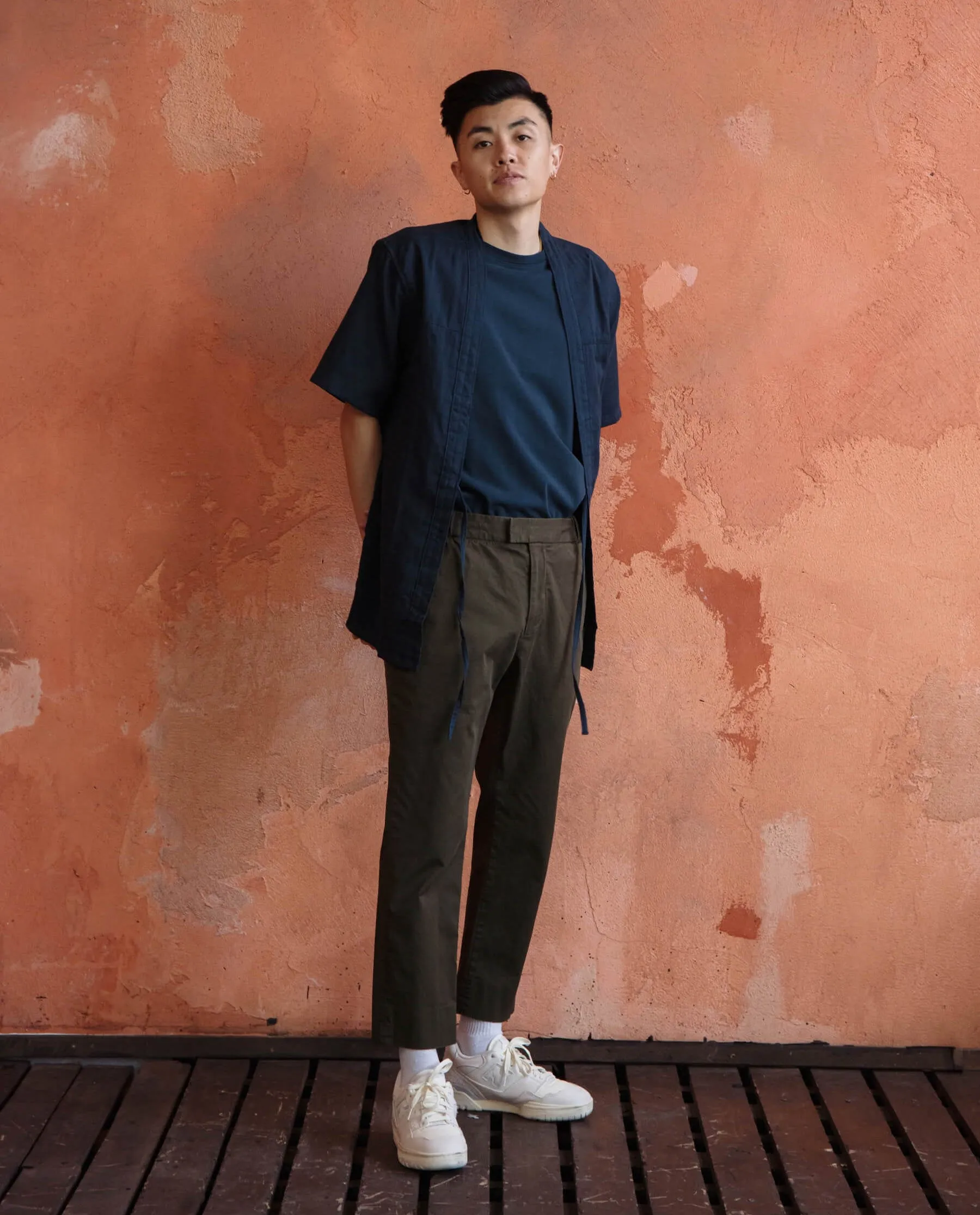 Uniform Tee - Deep Indigo sold by AKASHI-KAMA product image thumbnail 4