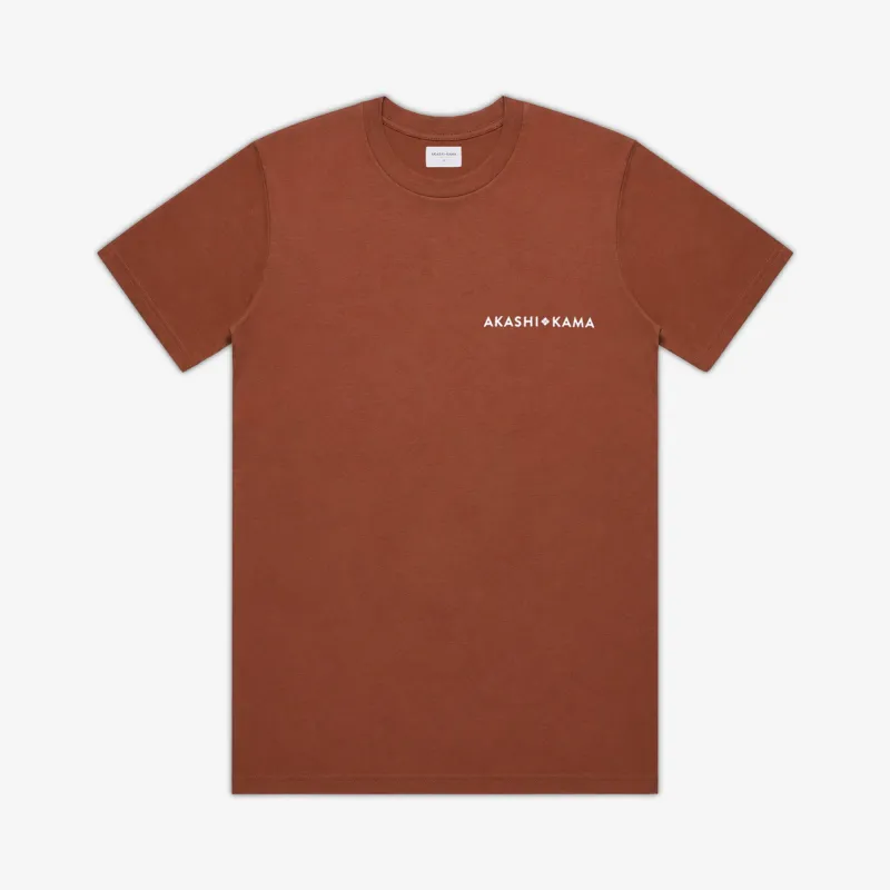 Stamped Logo Tee - Hibiki made by AKASHI-KAMA