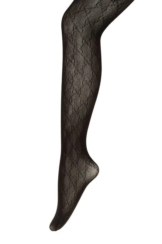 GG Patterned Tights sold by Madison Boutique product image thumbnail 3