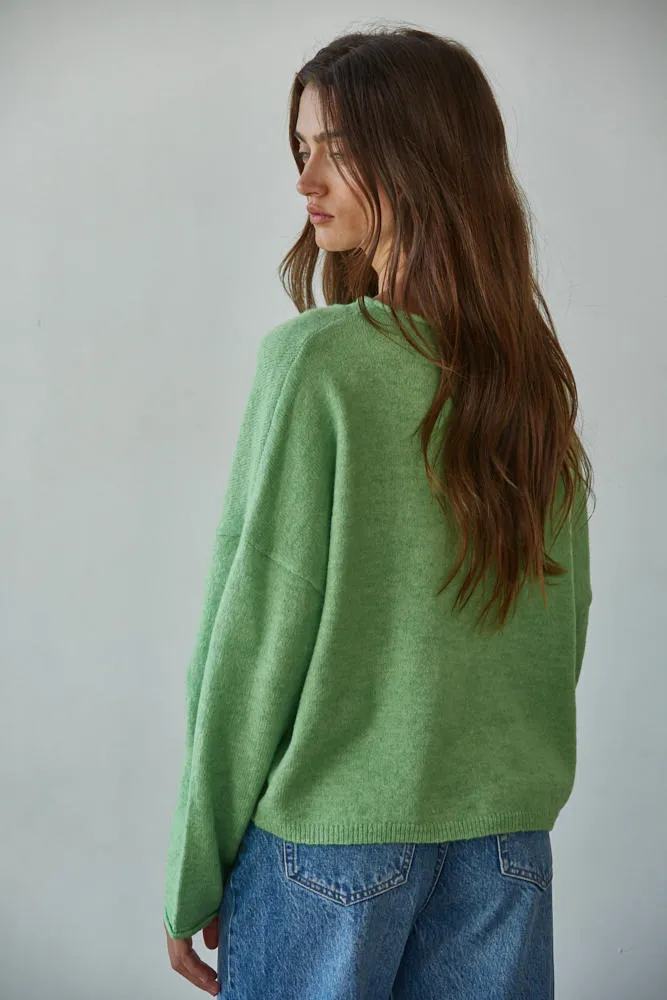 Telluride Sweater, Green sold by Madison Boutique product image thumbnail 3