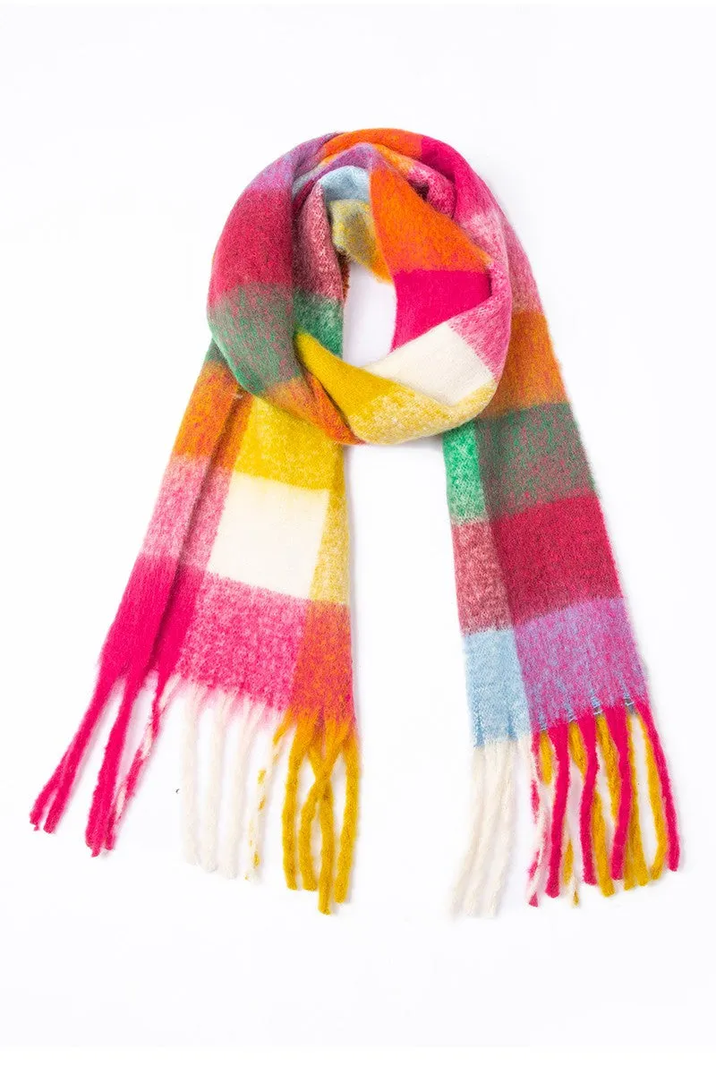 The Plaid Cozy Scarf sold by Madison Boutique product image thumbnail 2